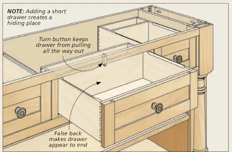 Adding Hidden Space in a Drawer