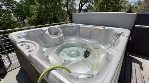 Draining a Hot Tub
