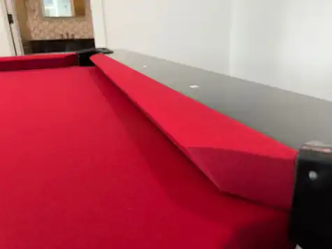 Red Pool Table Surface